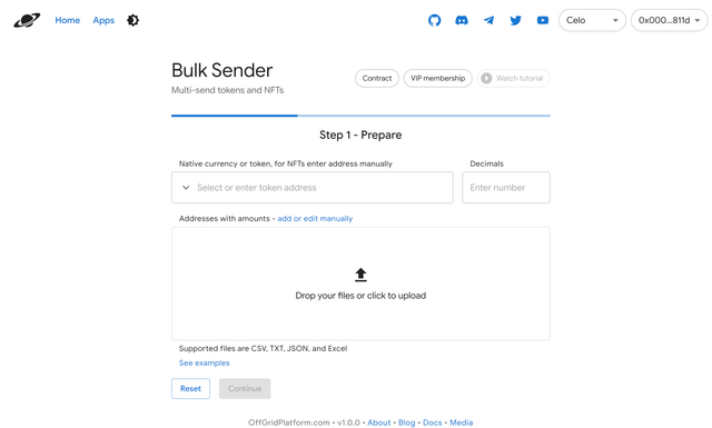 OGP Bulk Sender